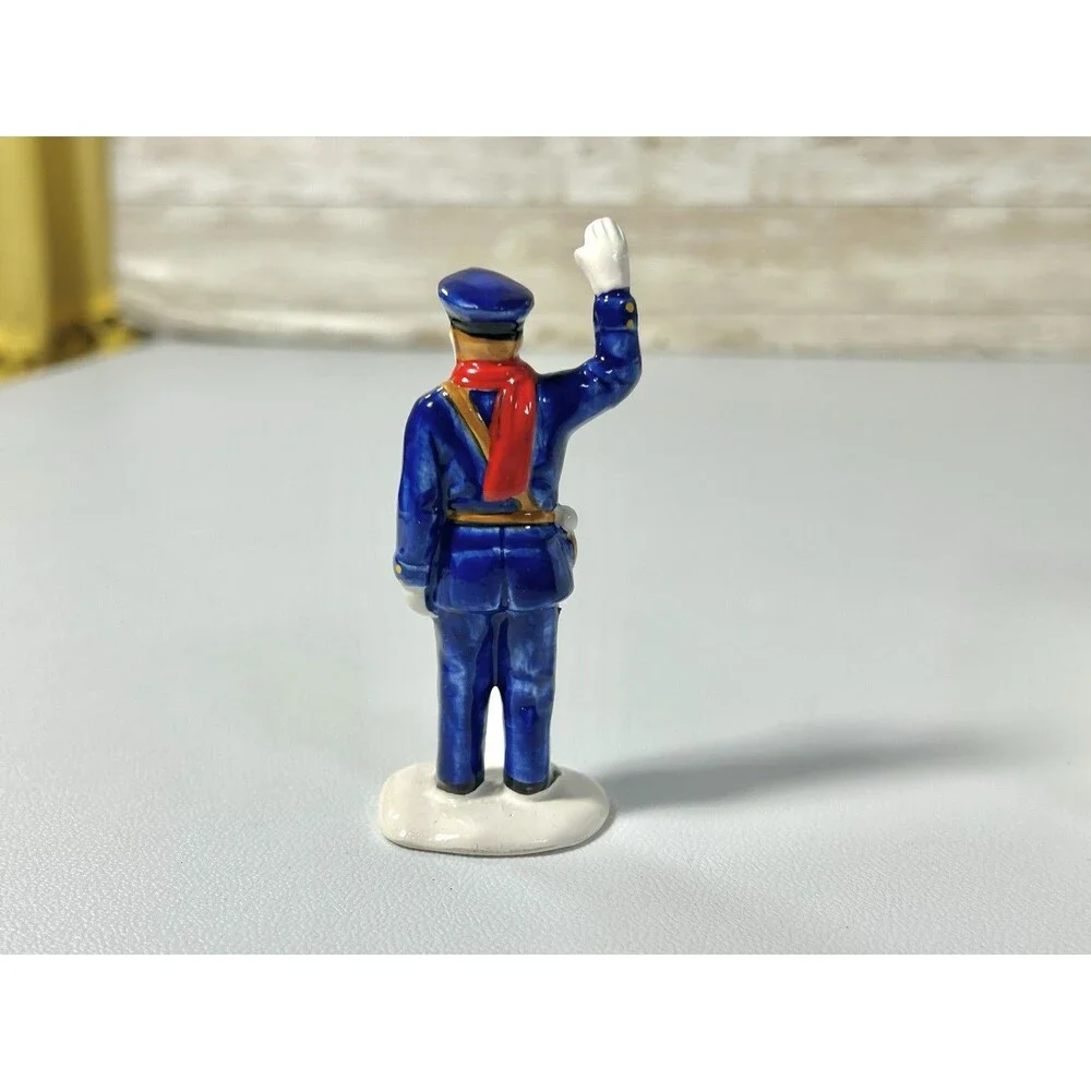 Department 56 Original Snow Village Calling All Cars Police Figure & Car #5174-8